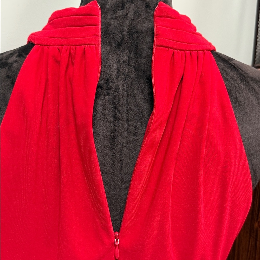 Coldwater Creek Vibrant Red Midi Dress - Picture 3 of 5